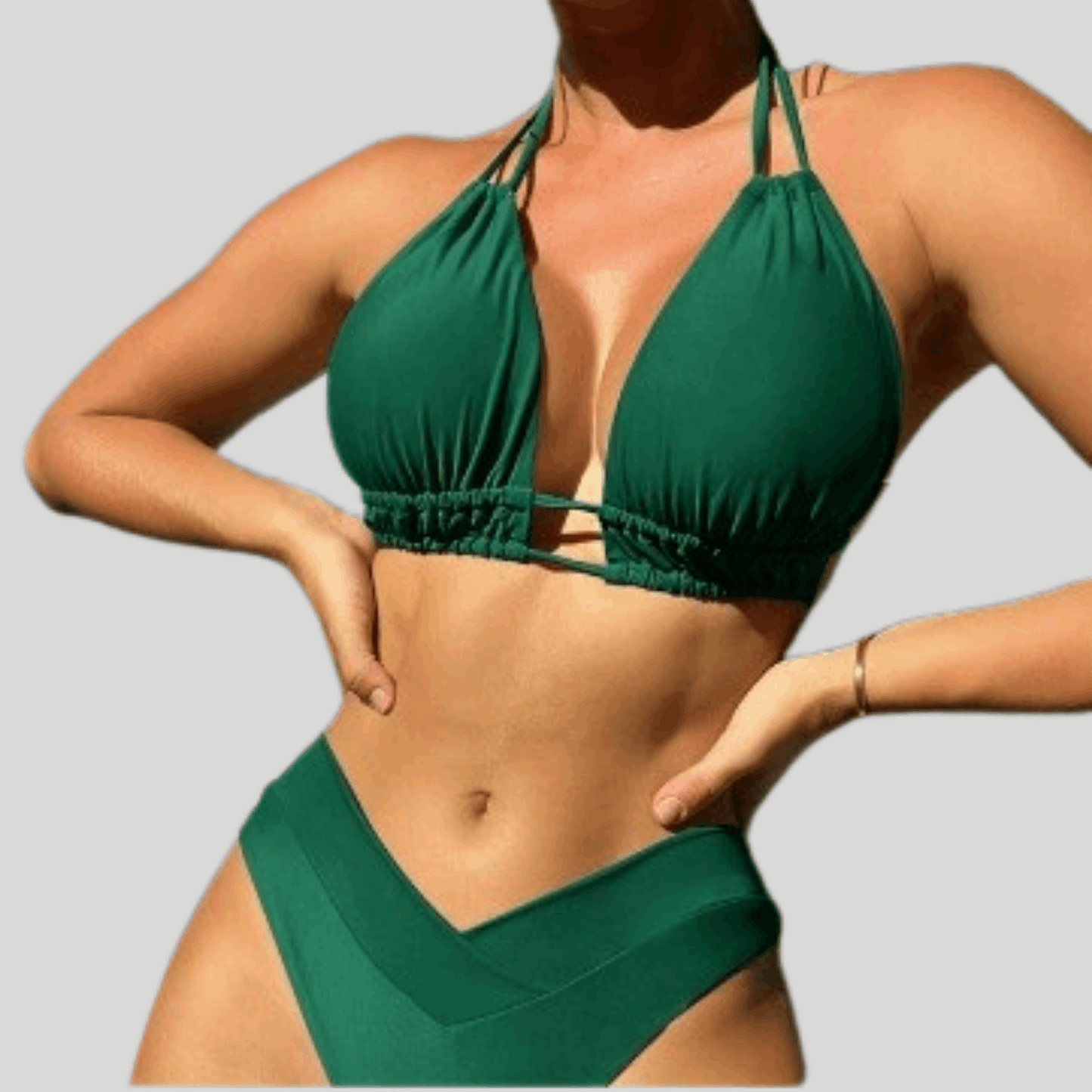 Minimalist Second-Skin Bikini - Alzya
