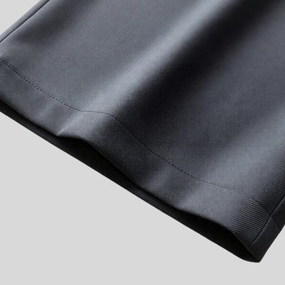 High-Waisted Wide-Leg Tailored Pants