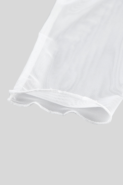 sheer-knit-long-dress-women Black