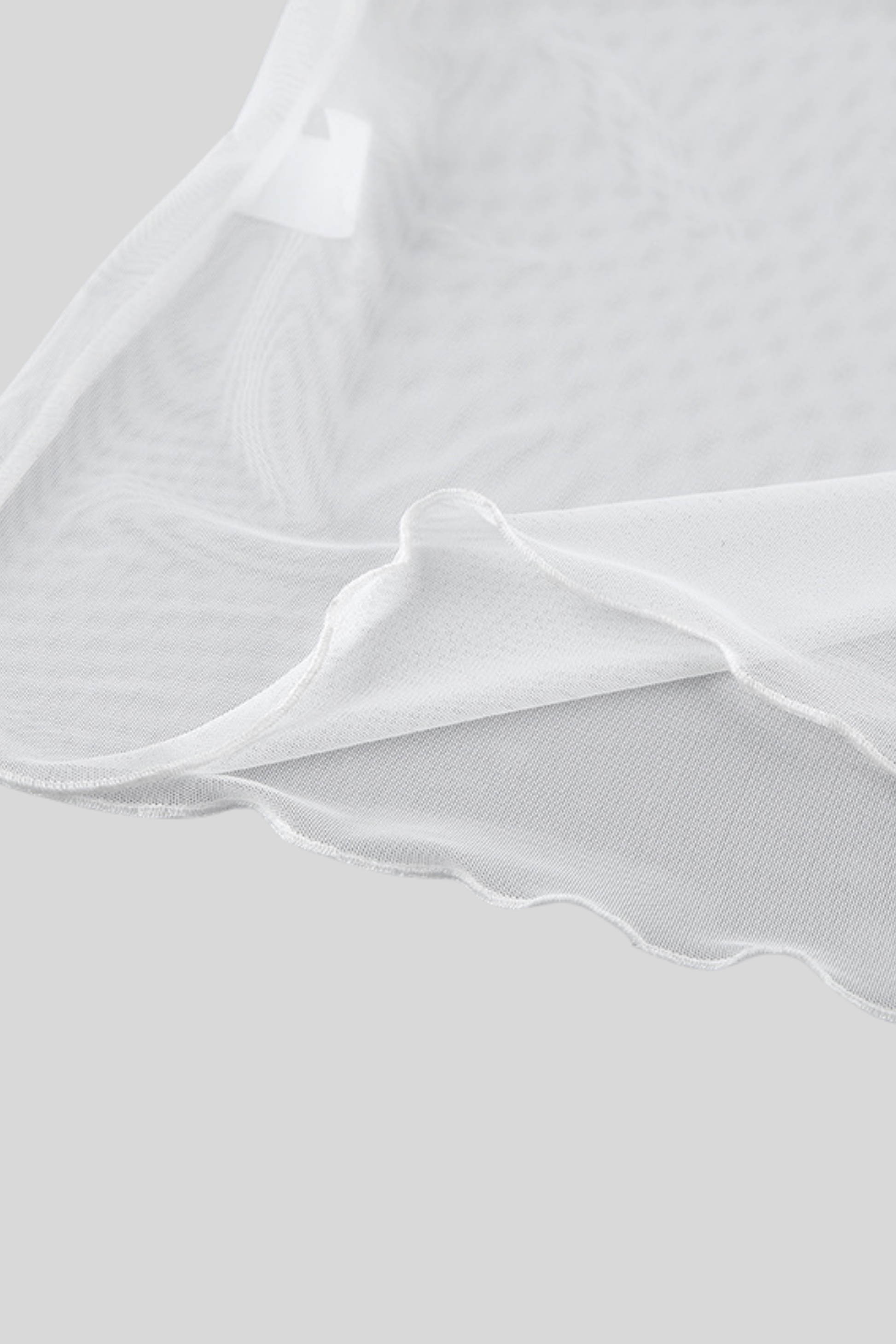 sheer-knit-long-dress-women Black