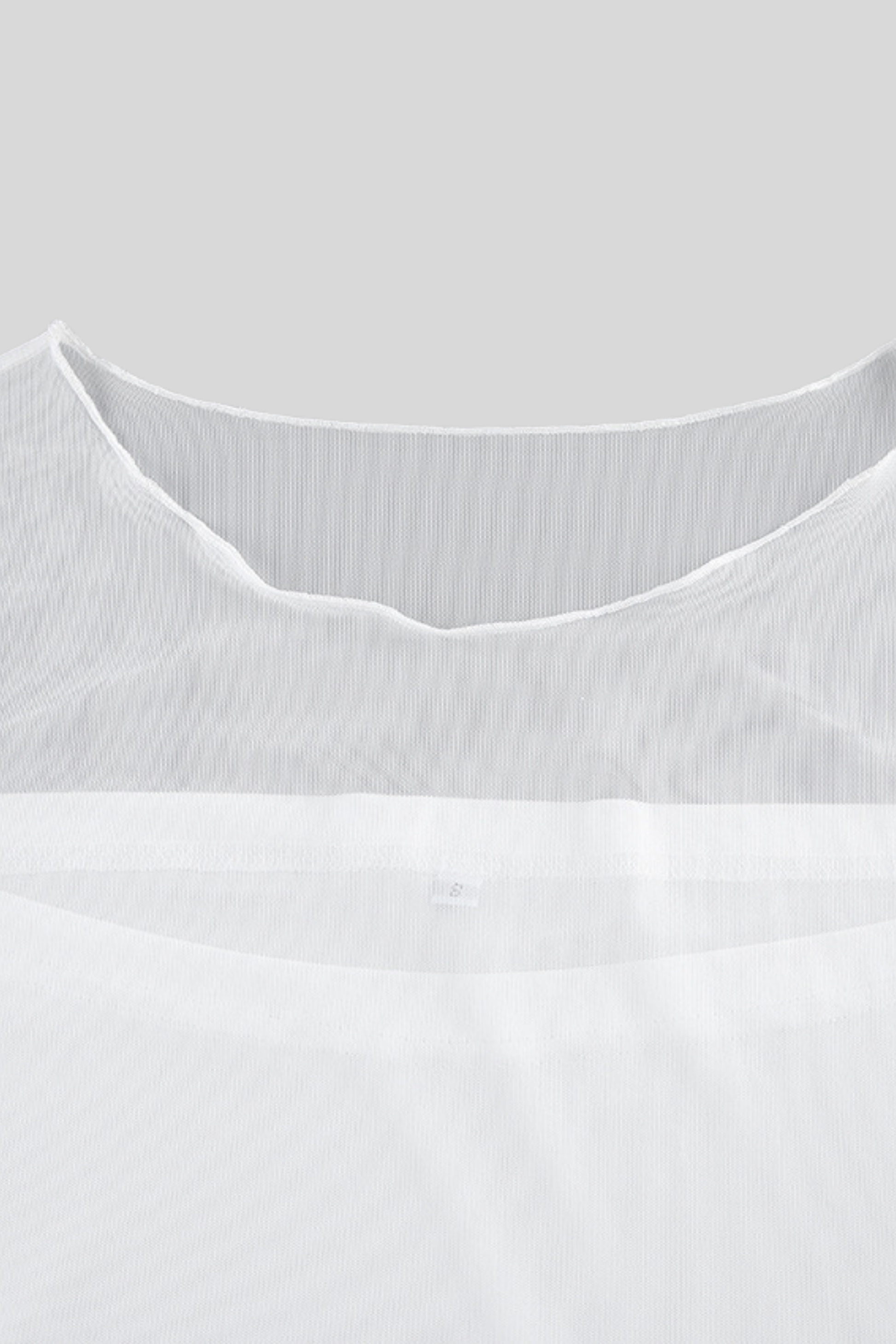 sheer-knit-long-dress-women Black