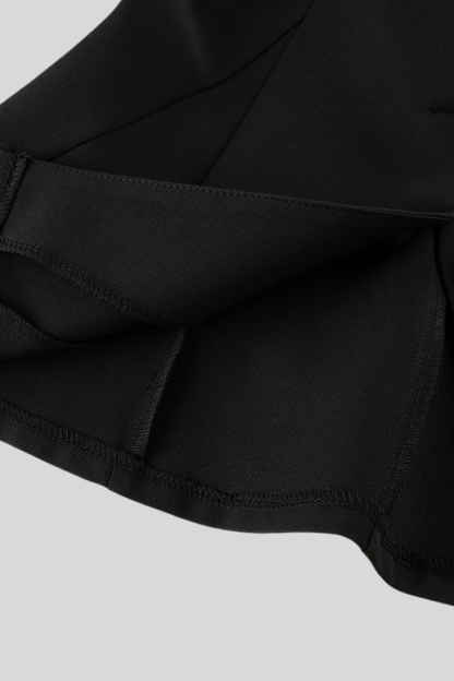 black-sleeveless-structured-top-women Black