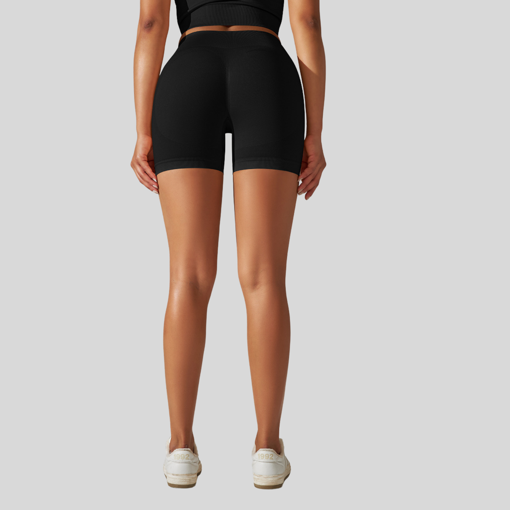 Alzya™ Sculpting Cycling Shorts – High Waist, Natural Push-Up Effect - Alzya