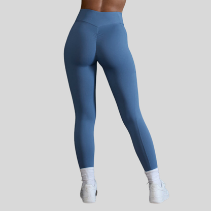 Alzya™ High-Waisted Leggings with Side Pockets – Sculpting Fit & Second-Skin Feel - Alzya