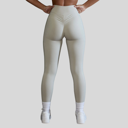 Alzya™ High-Waisted Leggings with Side Pockets – Sculpting Fit & Second-Skin Feel - Alzya
