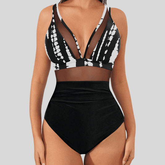 Sculpting Mesh Backless Bikini - Alzya