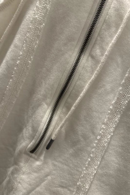 Fitted Zip Front Open Back Romper