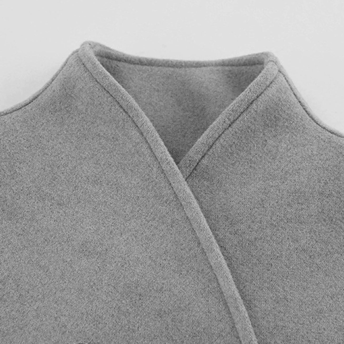 Women’s double-breasted wool coat