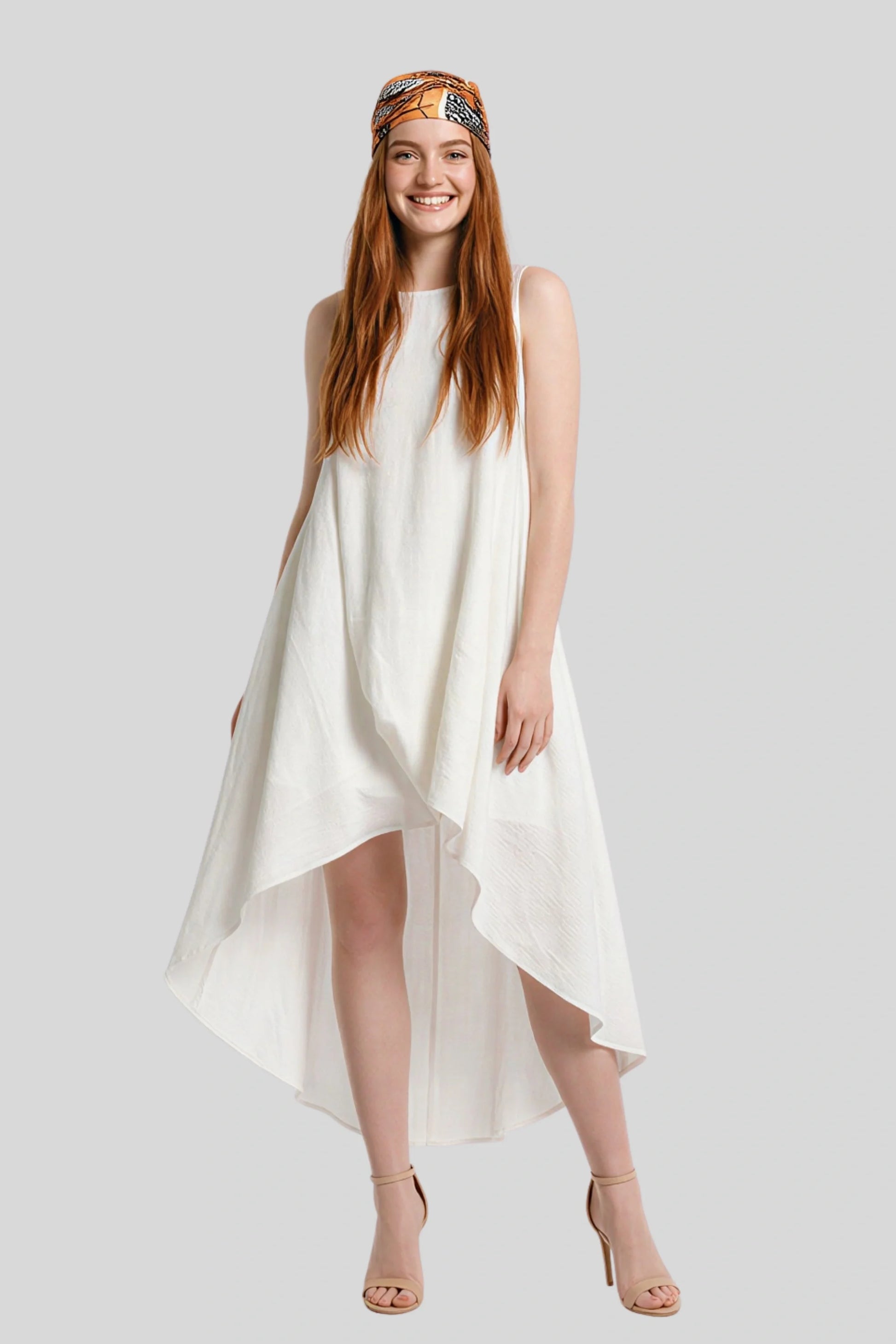 asymmetrical-flowy-midi-dress-white Ivory