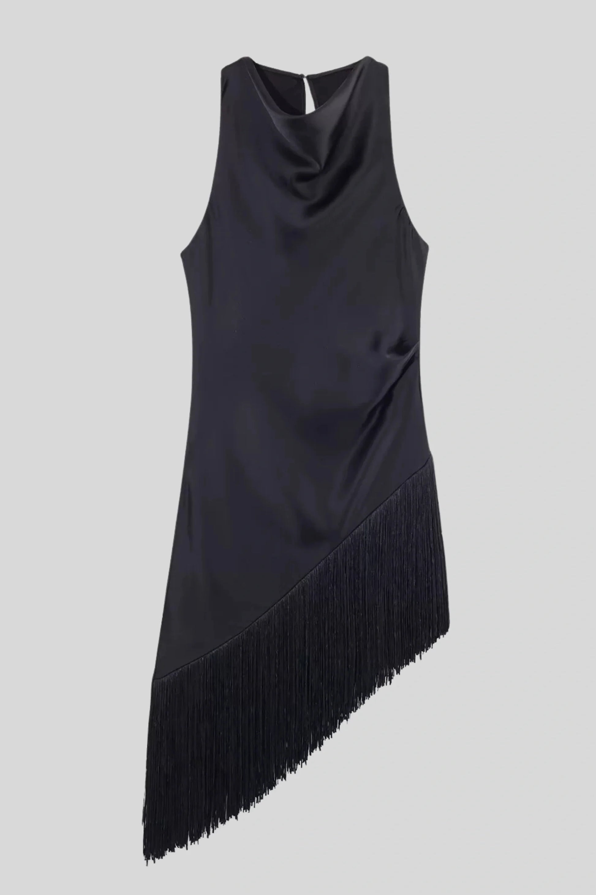 Black Fringe Dress That Moves Like Nothing Else Black