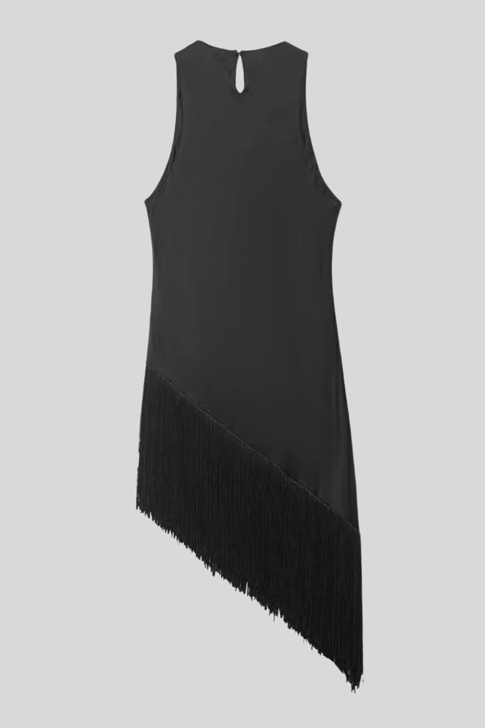 Black Fringe Dress That Moves Like Nothing Else Black