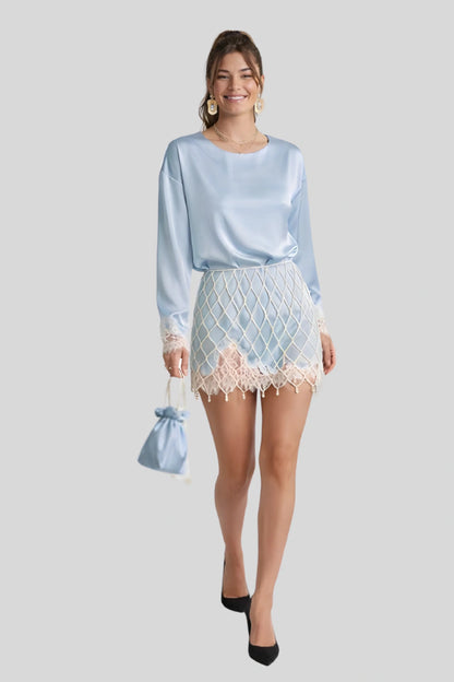 light-blue-lace-detail-button-mini-dress Light