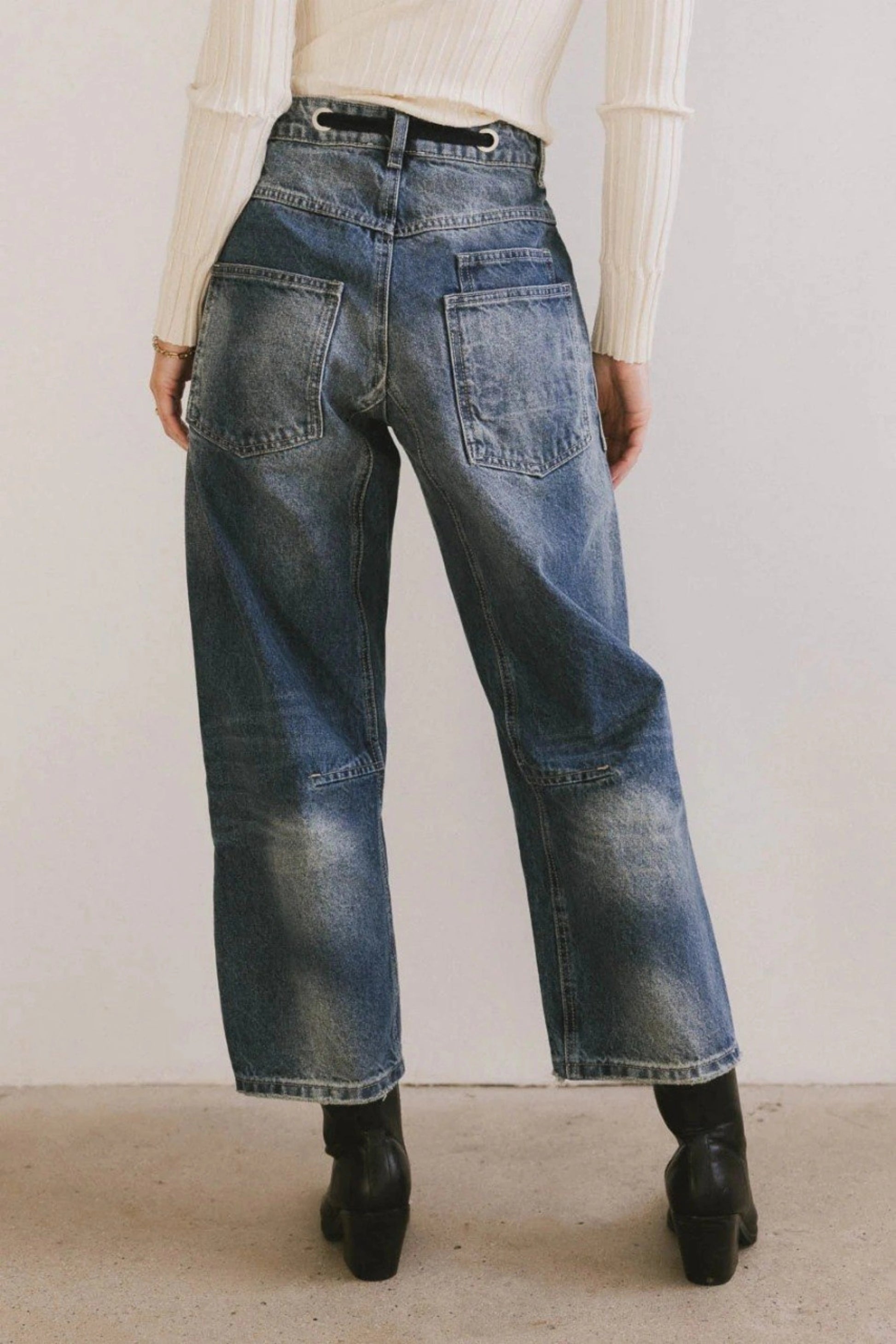 Alzya_Cotton_Straight-Leg_Patchwork_Jeans_with_Drawstring_Dark_Denim_Blue