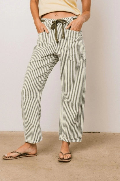 Alzya_Cotton_Straight-Leg_Patchwork_Jeans_with_Drawstring_Olive_Green