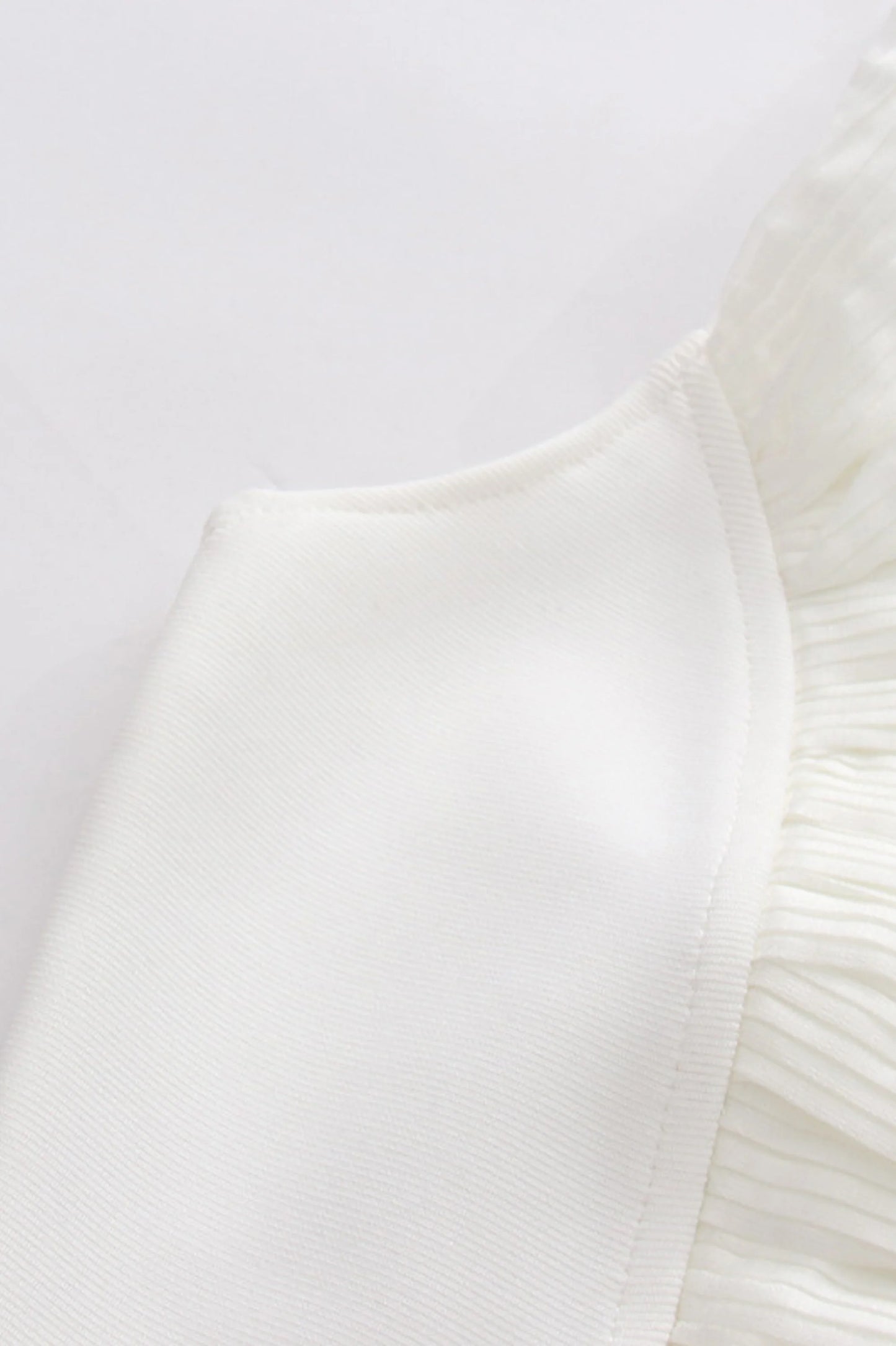 Designer Irregular Off-Shoulder Long Evening Dress White