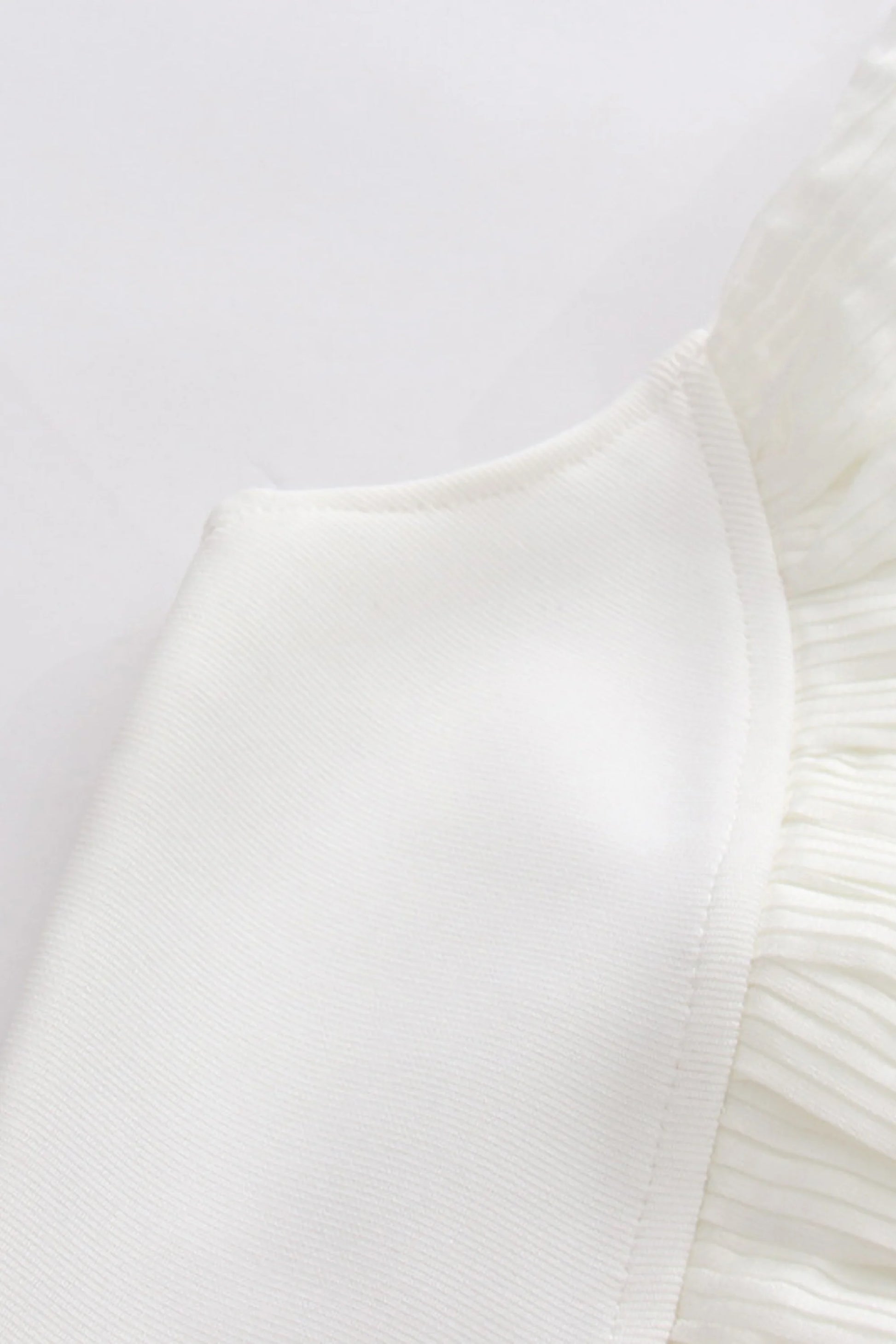 Designer Irregular Off-Shoulder Long Evening Dress White