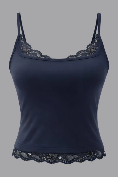 navy-lace-trim-fitted-tank-top Navy
