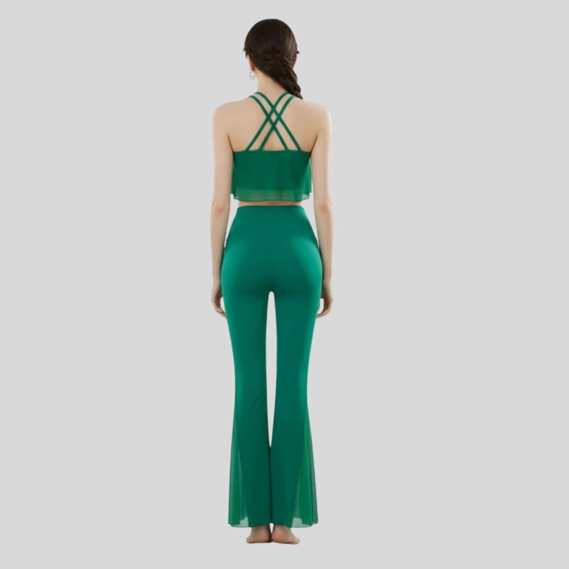 Alzya Fluid Elegance Women’s Yoga Set_Emerald Green (1)