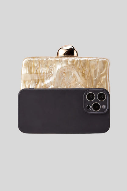 Alzya Gold acrylic bag (4)