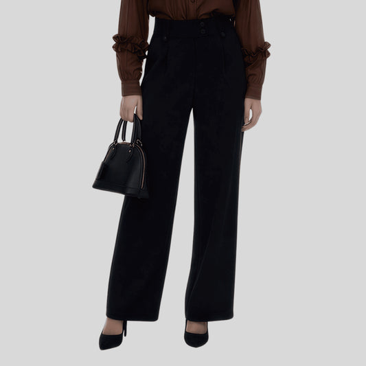 Alzya High-Waist Wide-Leg Pants 