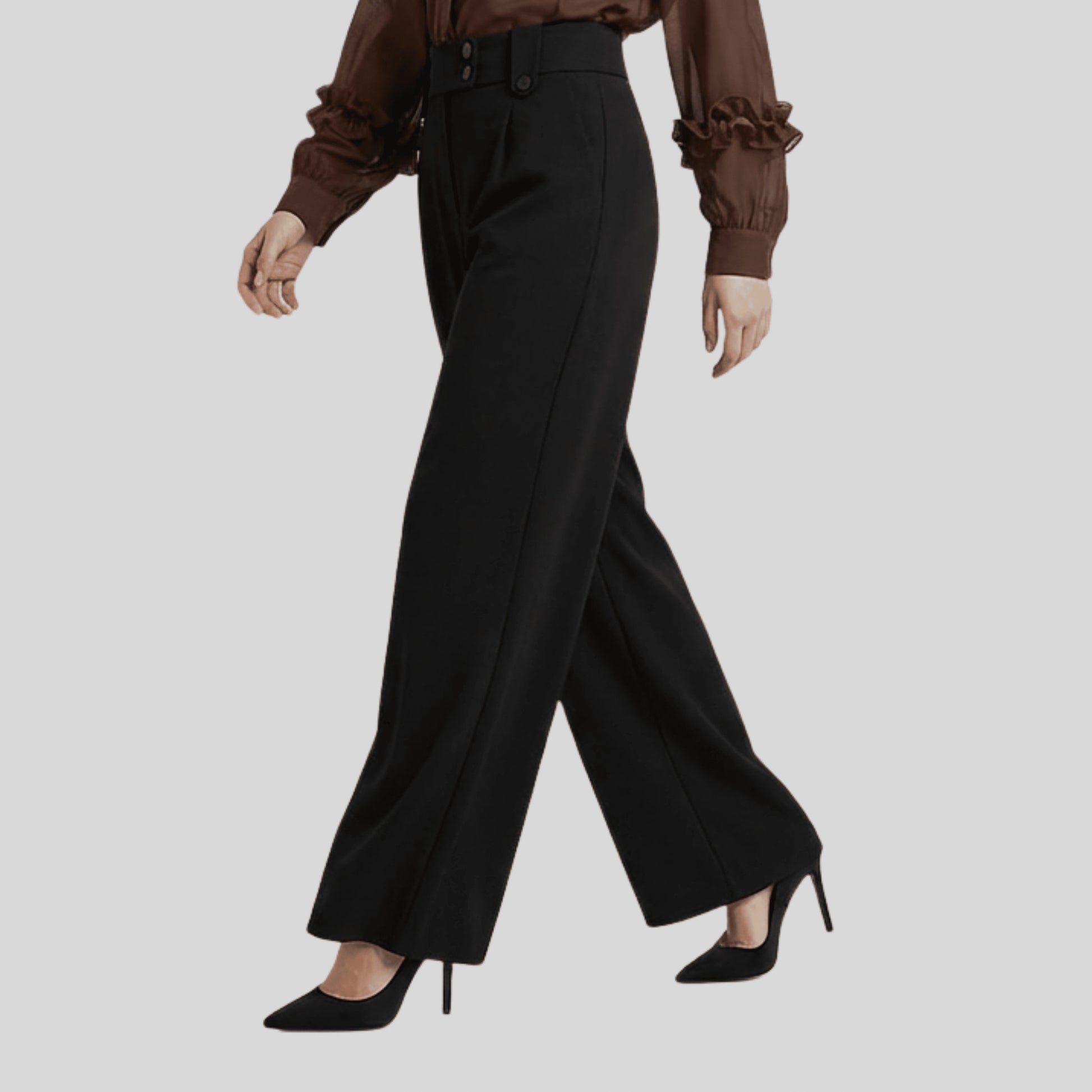 Alzya High-Waist Wide-Leg Pants 