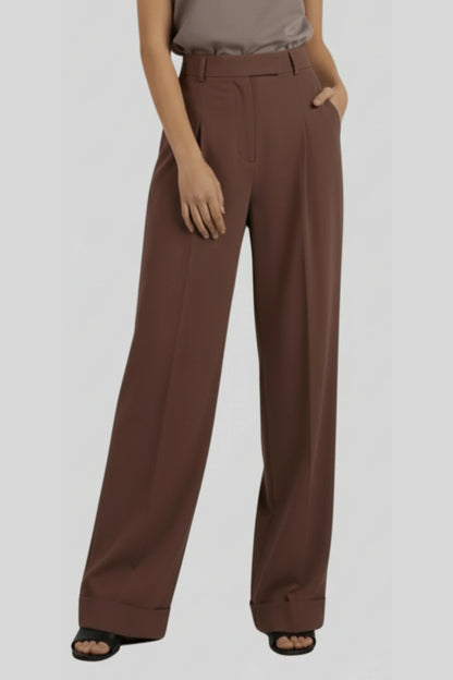 Alzya_High-Waist_Wide-Leg_Trousers_with_Zip_Closure_and_Turn-Up_Hem_Brown