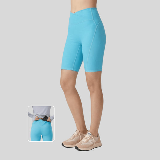 Alzya_High-Waisted_Sports_Shorts_Without_Liner_bleu