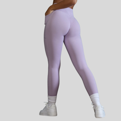 Alzya™ High-Waisted Leggings with Side Pockets | Sculpting Fit & Second-Skin Feel