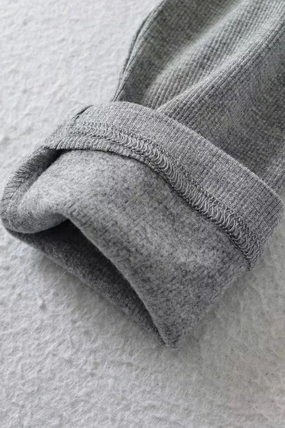 Alzya High Neck Twisted Long Sleeve Bodysuit � Grey