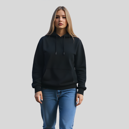 Hooded Half Zip Fleece Pullover