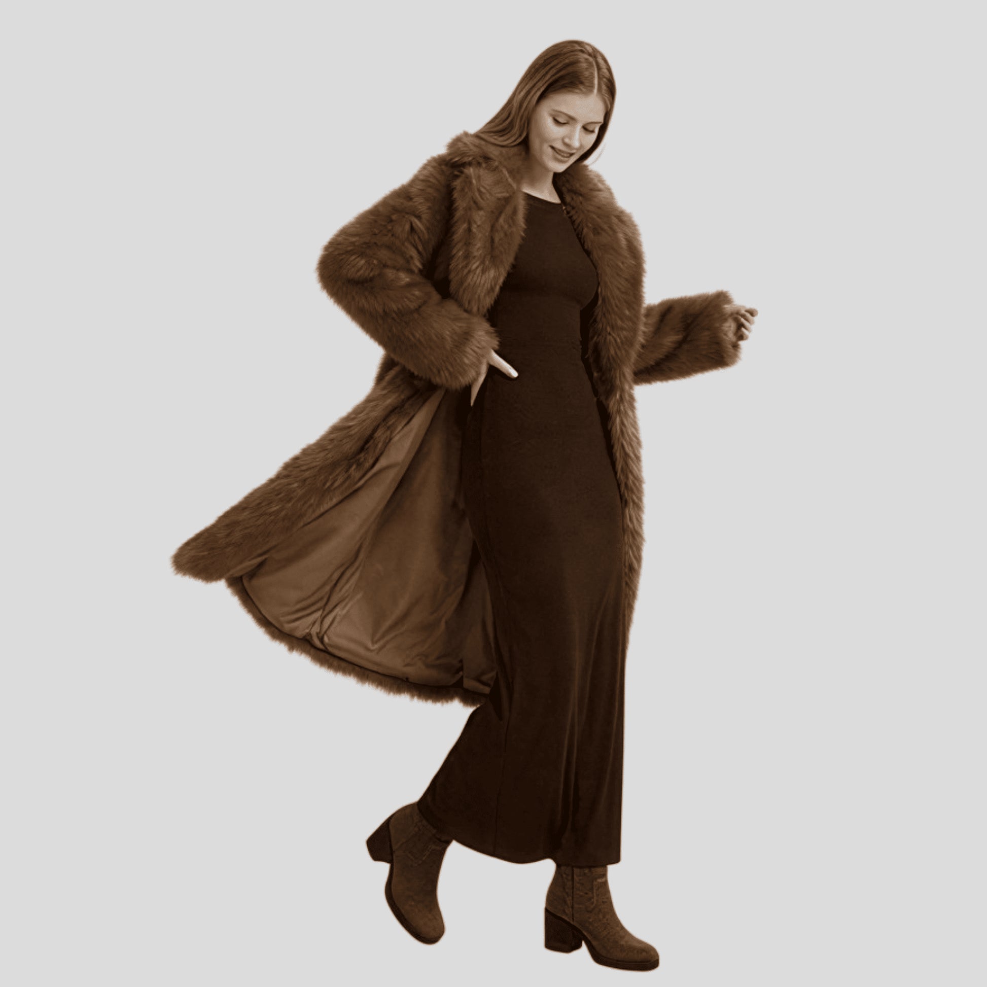 Alzya Long Dress with Open Back