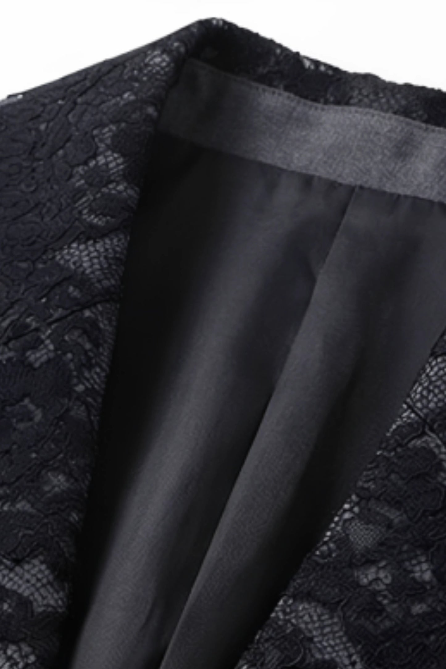 Alzya Oversized Lace Detail Blazer (8)
