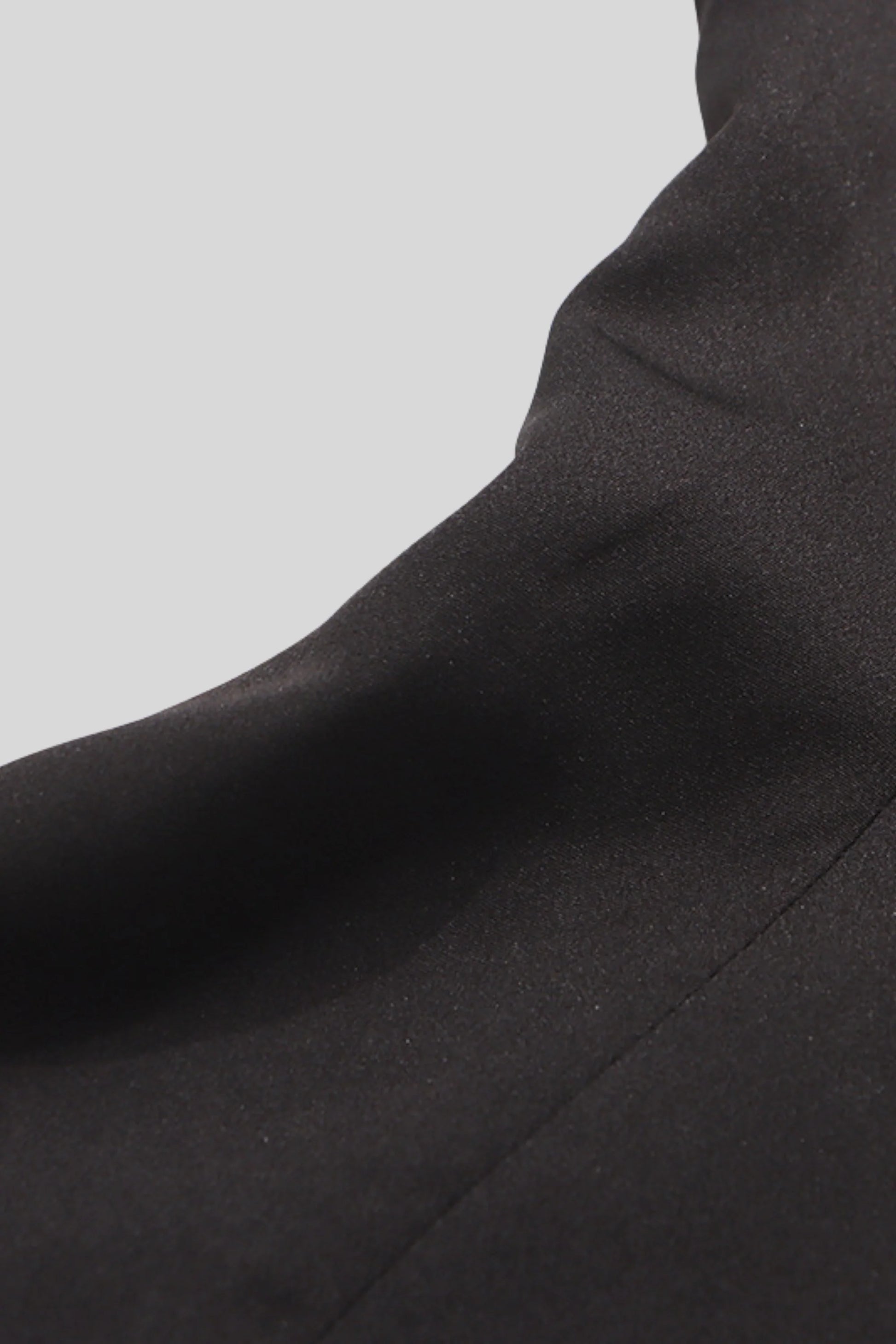 Peplum Sleeveless Top with Decorative Buttons Black