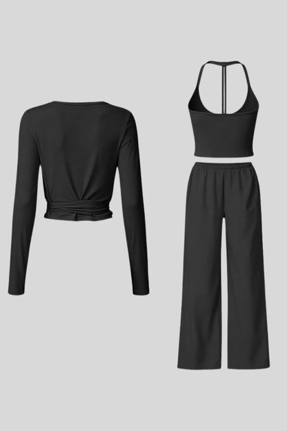 Pink Yoga & Sports Set Pink