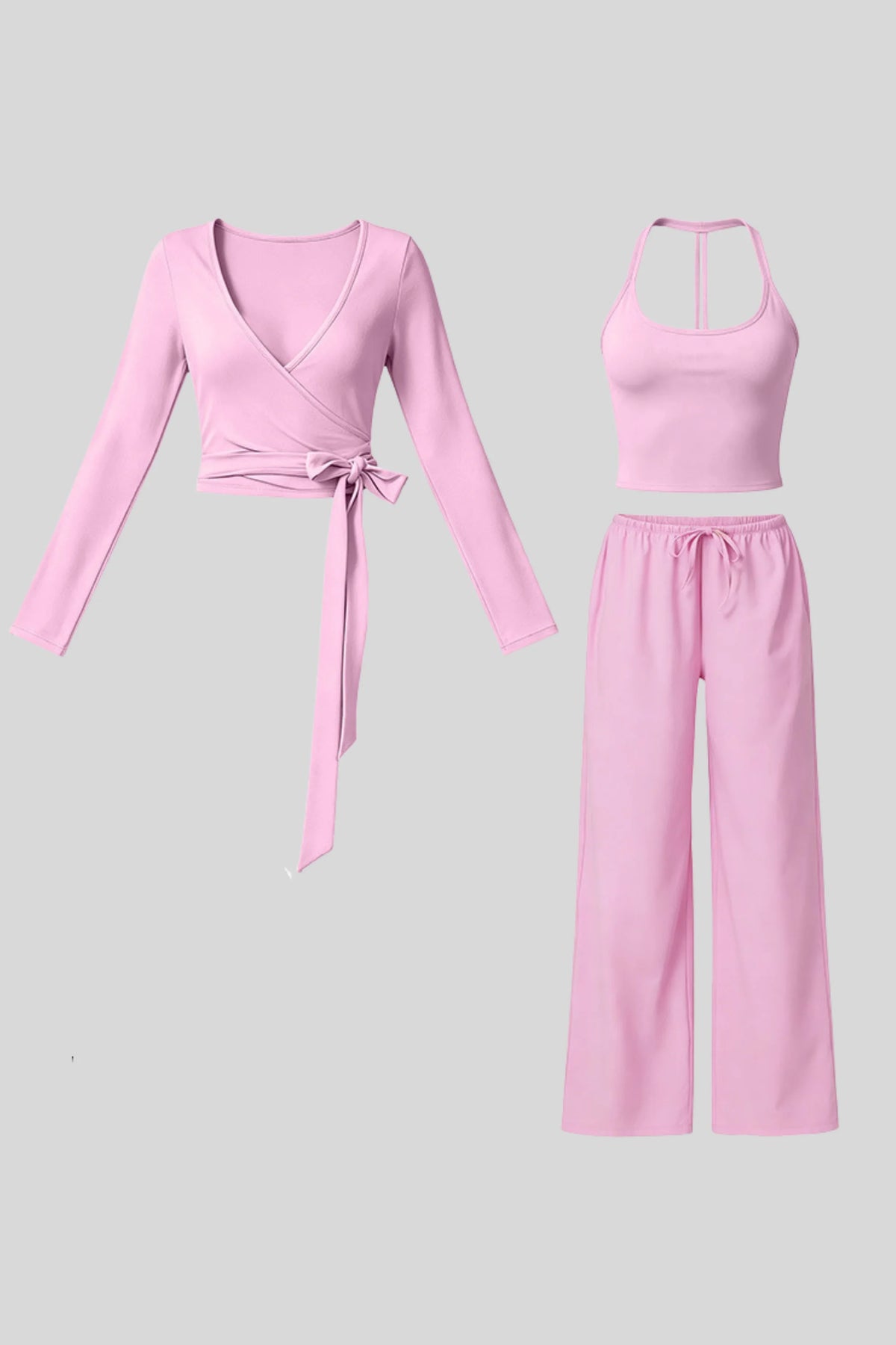 Pink Yoga & Sports Set