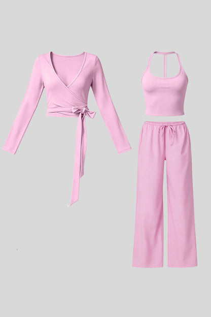 Pink Yoga & Sports Set
