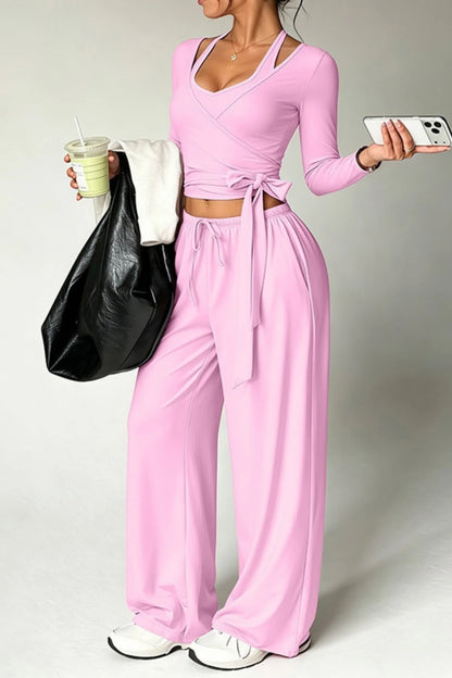 Pink Yoga & Sports Set