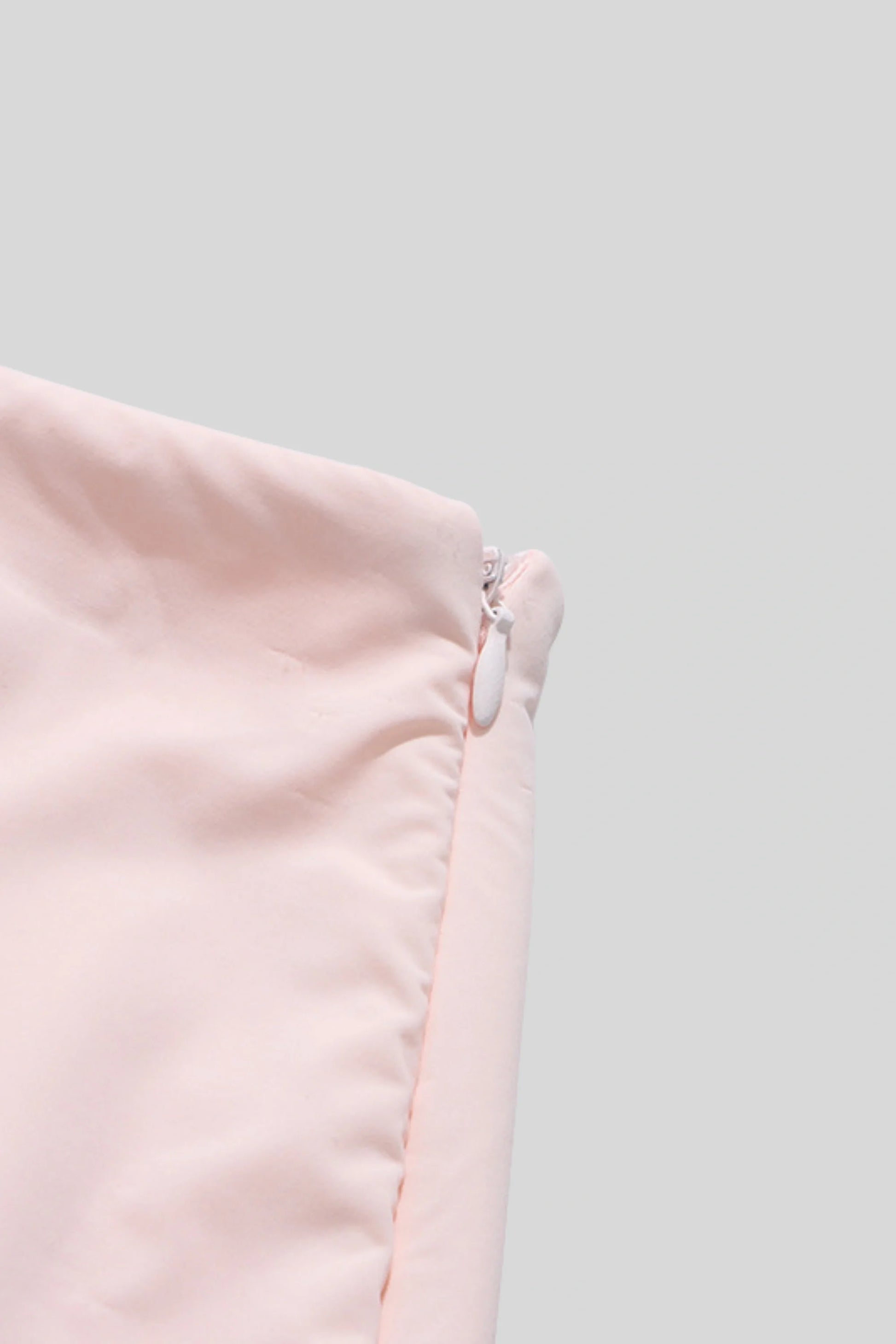 Pleated Skirt Set with Cape Sleeve Top Pink