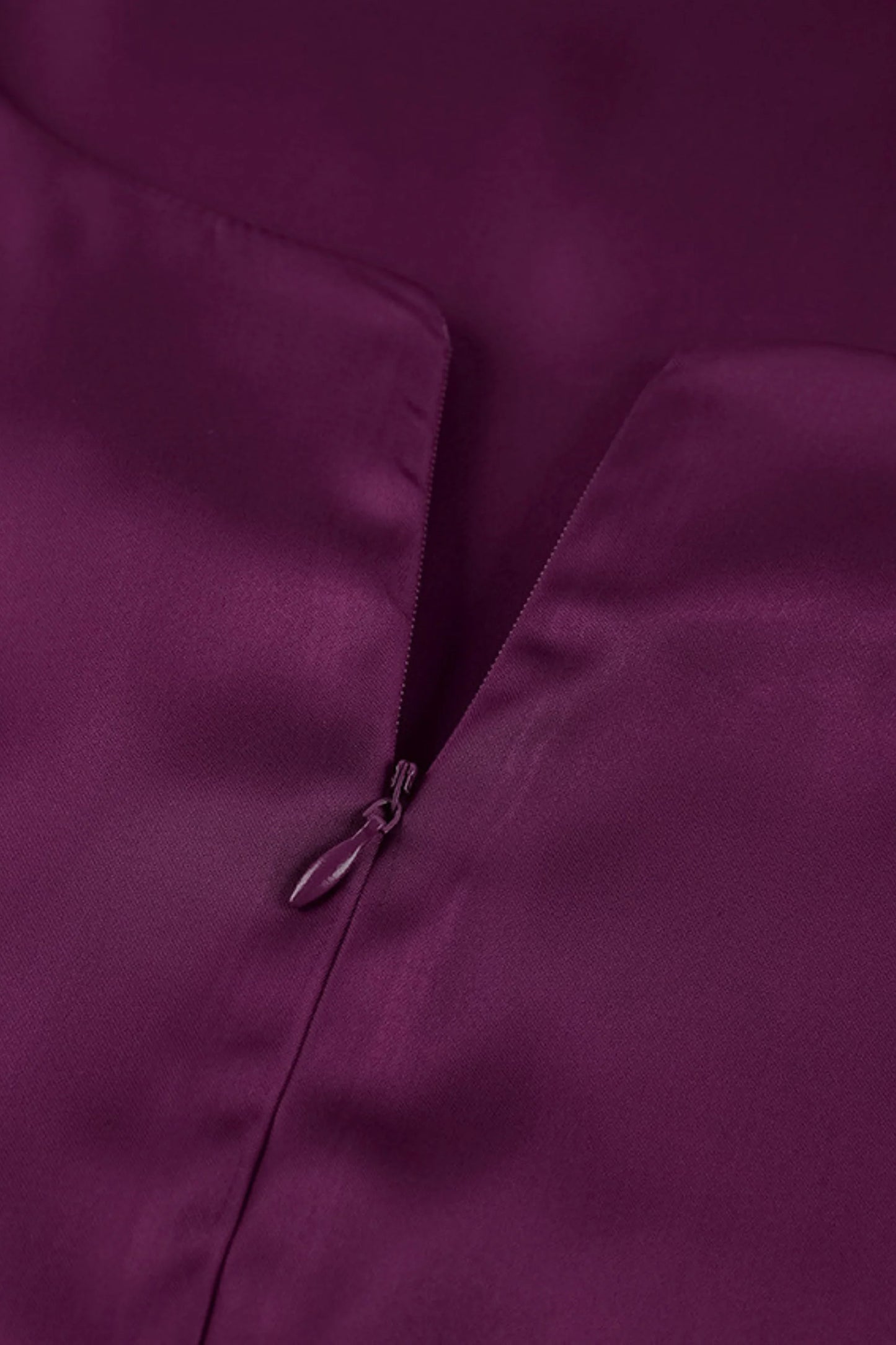 Purple Satin Rose Backless Slip Long Dress Purple