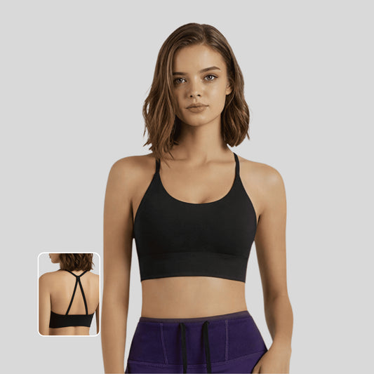 Alzya Push-Up Halter Sports Bra_purple