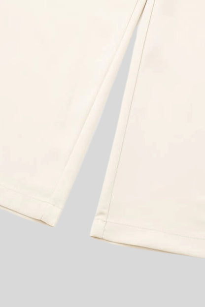 Alzya High-Waisted Pleated Wide-Leg Pants