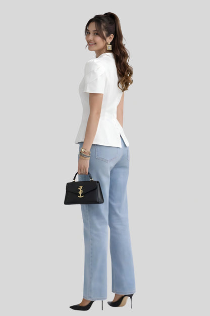 white-structured-short-sleeve-blazer-top-lace-detail White
