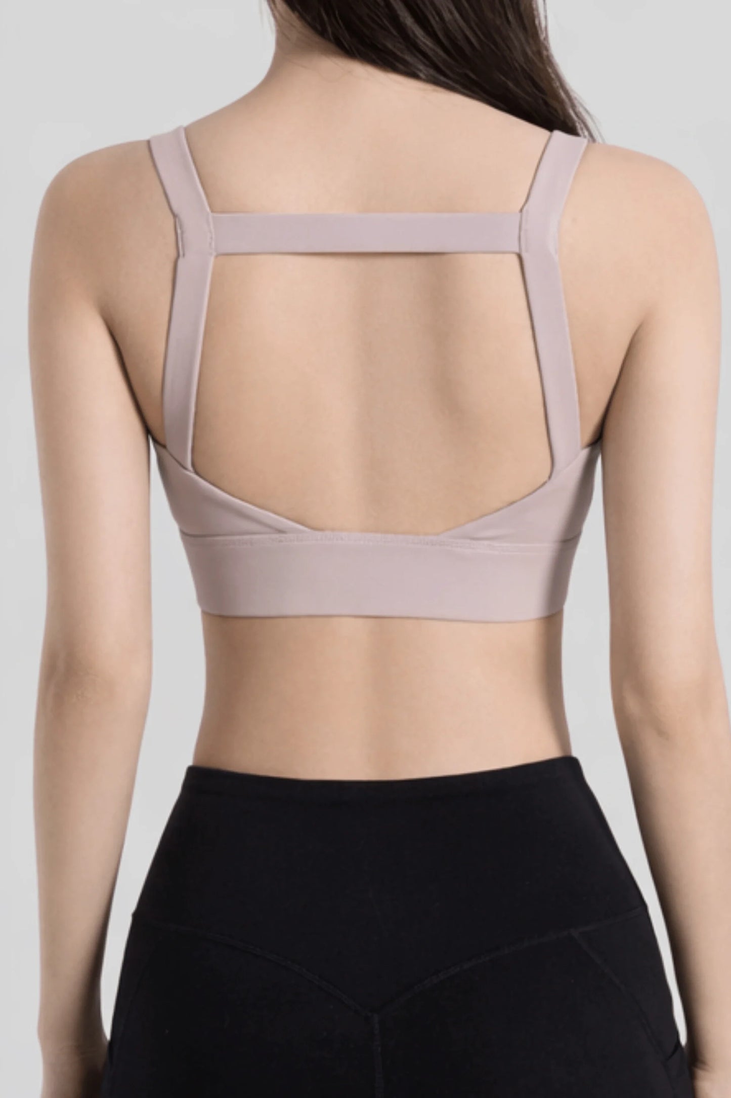 Alzya Open-back sports bra soft support