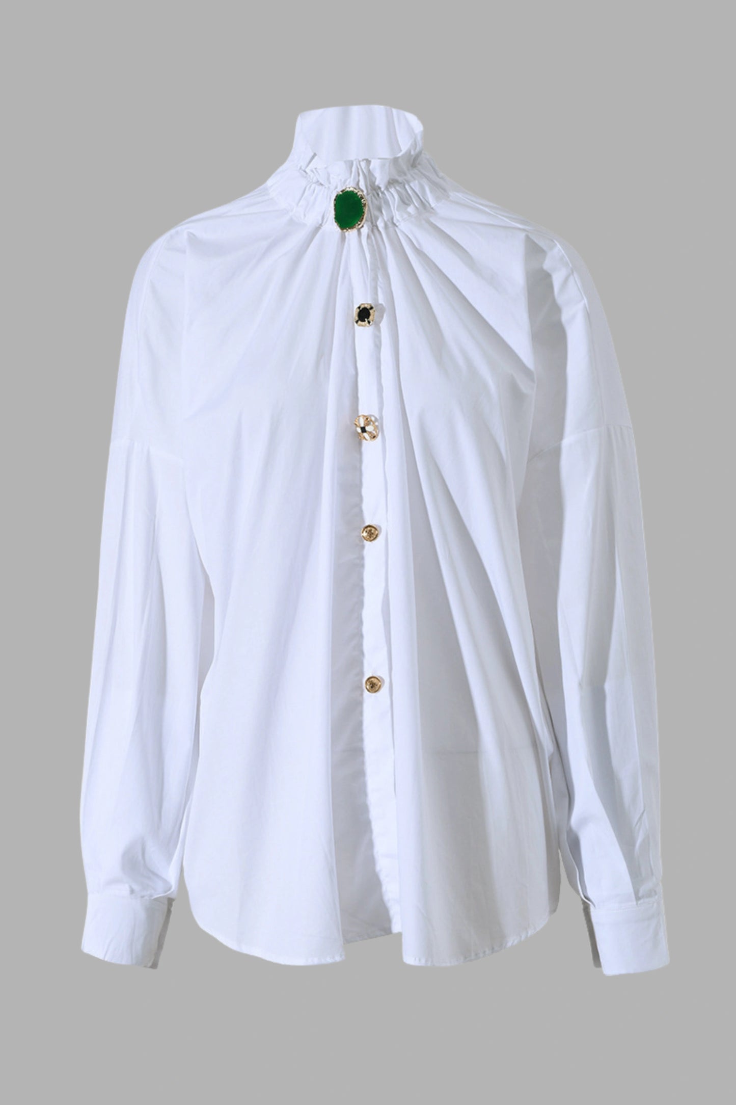 Vintage Oversized Shirt Blouse