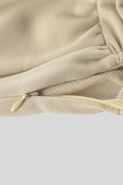 Alzya Wide Leg Tailored Two Piece Set � Khaki