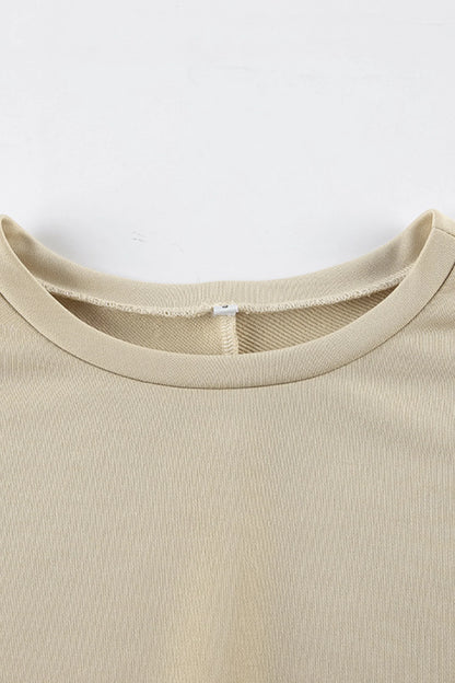 Alzya Wide Leg Tailored Two Piece Set � Khaki