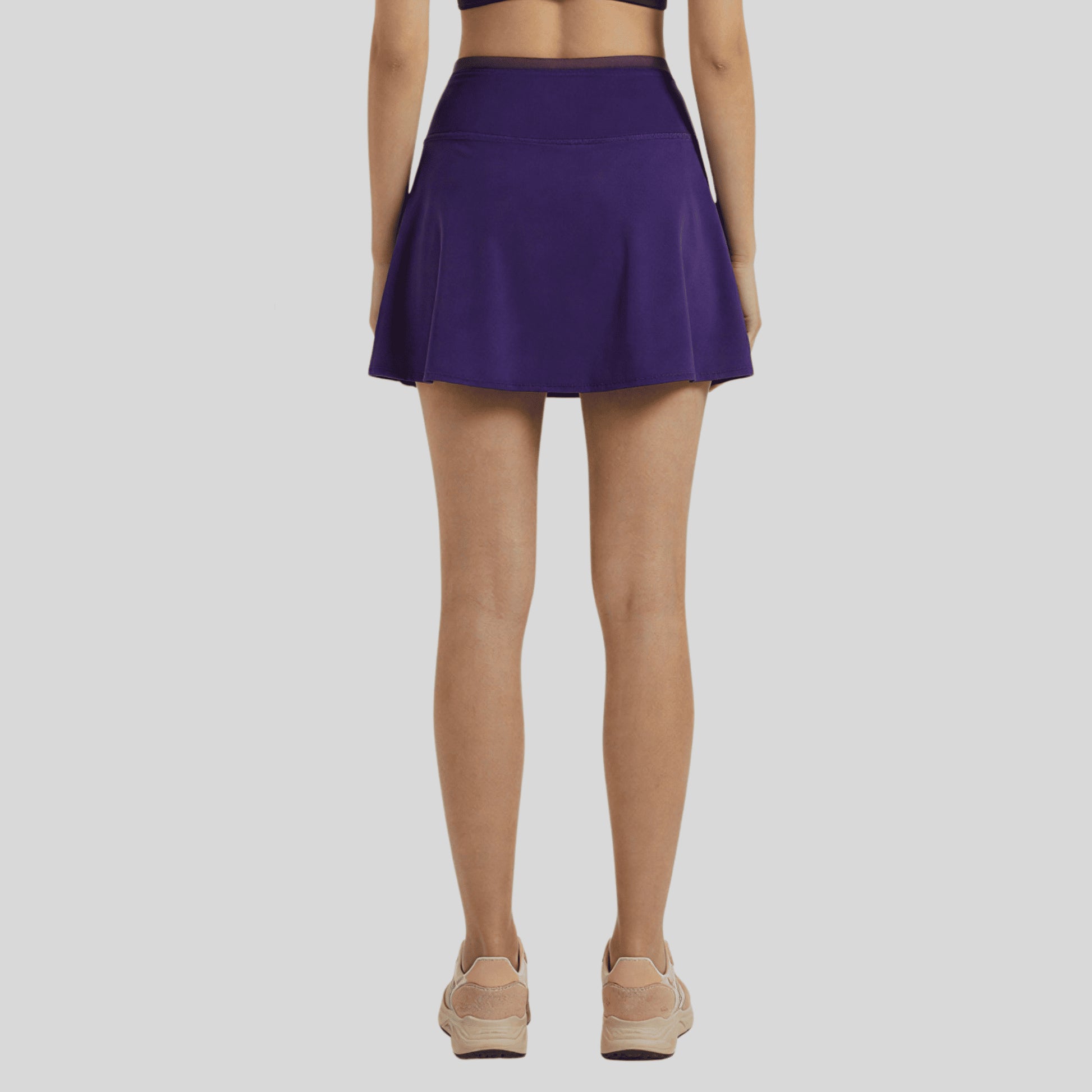 Alzya Women’s 2-in-1 High-Waist Performance Skort_purple