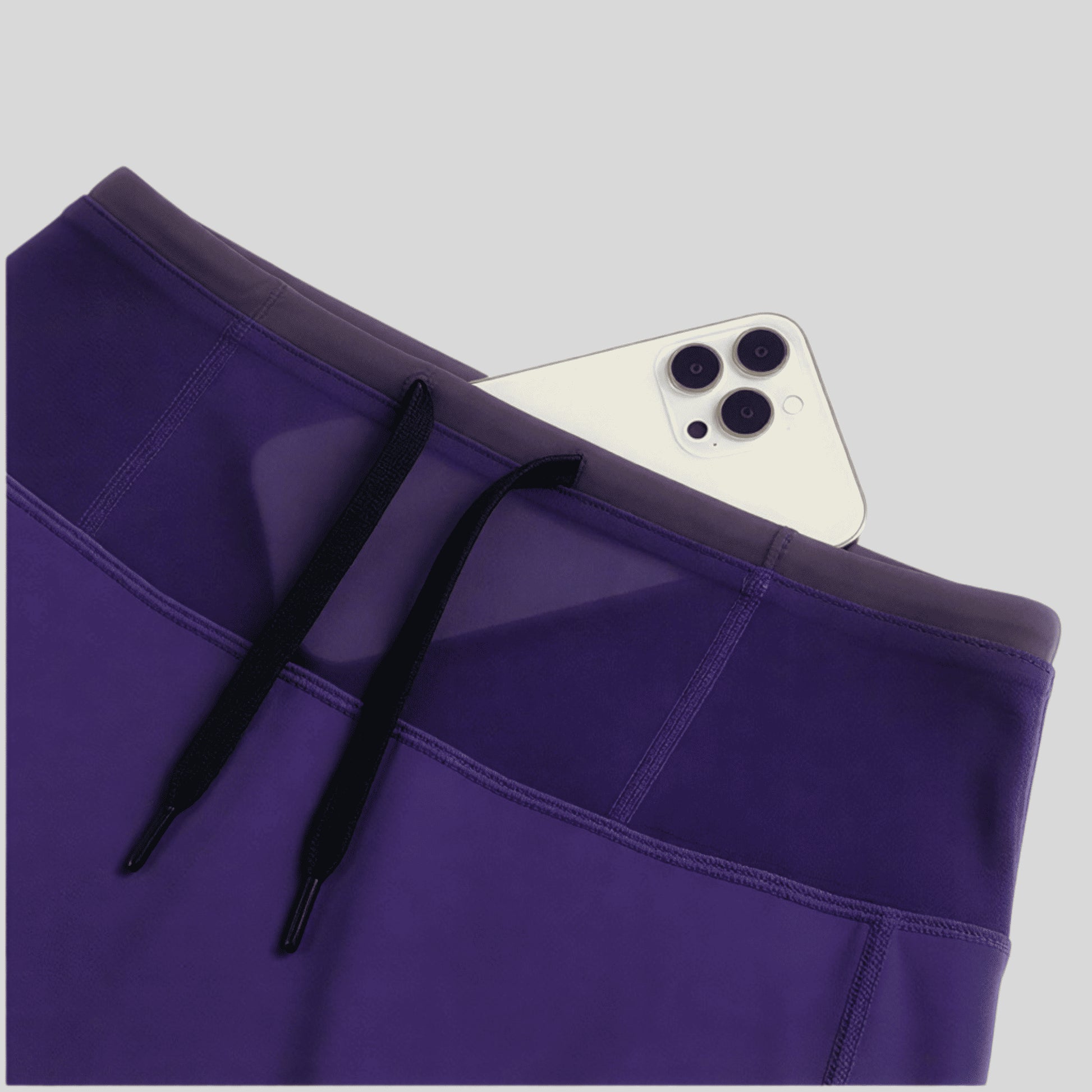 Alzya Women’s 2-in-1 High-Waist Performance Skort_purple