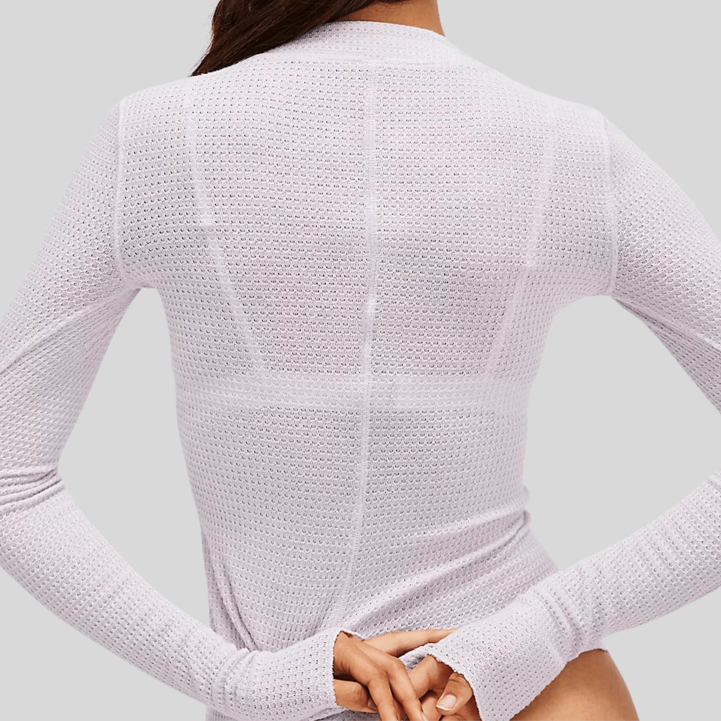 Gilet ajusté en maille gaufrée