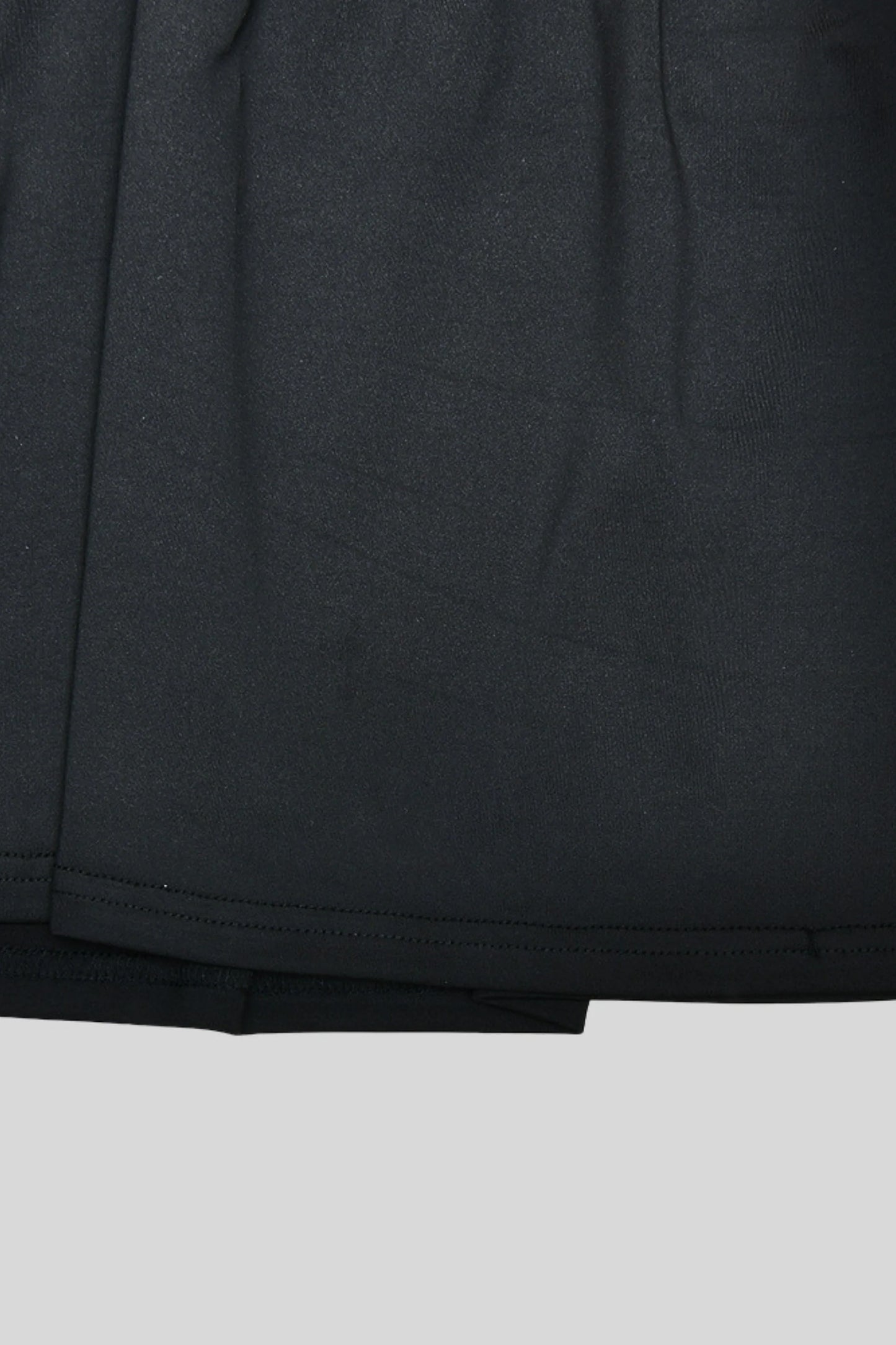 Zip Front Corset Peplum Romper Black